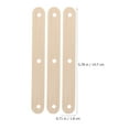 thumbnail image 2 of QUMIIRITY 50Pcs Bulk Popsicle Sticks Beige Wood Craft Sticks for Ice Cream and Diy Projects, 2 of 6