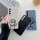 thumbnail image 2 of Funny Middle Finger Cute Man Liquid Silicon Case For Samsung Galaxy S24 S23 S22 Ultra S21 S20 FE S10 S24 Plus Luxury Phone Cover, 2 of 5