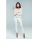 thumbnail image 1 of Saco de mujer elegante moderno y versatil Blanco Grande, 1 of 4