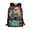 Book Lover Capybara, variant on Colorful Splash Confetti Backpack for Middle School Girls Large Capacity Breathable Padded Straps for Boys Girls Elementary High School Daily Use