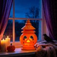 thumbnail image 6 of Kyusrd Pumpkin Lantern Lights for Halloween Decor,Battery Operated LED Pumpkin Hanging Decoration With Illuminated Face Suitable for Yard Decor, 6 of 7