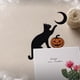 thumbnail image 3 of Del Marco La Puerta Halloween Gato Decorativa para Pared Al Aire Libre, 3 of 9