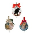 thumbnail image 4 of Billuyoard Decore el árbol de Navidad con adornos transparentes, bola, decoración llamativa, decoración del árbol de Navidad Kits de decoración para fiestas Tipo4-Amarillo, 4 of 6