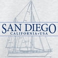 thumbnail image 3 of CafePress - San Diego Sweatshirt - Crew Neck Sweatshirt, 3 of 4