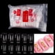 thumbnail image 3 of 4xUñas Postizas Transparentes 500 Uds Uñas De Extensión Naturales Para El Hogar DIY Bodas F, 3 of 8