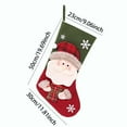 2024 New Christmas Socks Bag Christmas Adornment & Candy Holder Hanging