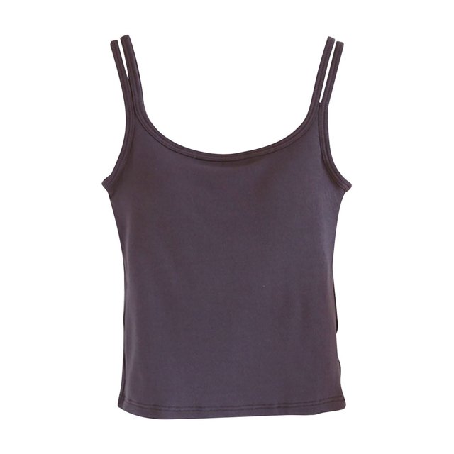 Dagugfen Ribbed Tank Tops for Women Camisole Button U Neck Tunic Slim Fitted Comfy Casual Tops for Dating