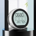 thumbnail image 4 of 2PCS Medidor De CO2 Temperatura Humedad Monitor Interior CO2 Alarma Para De Trabajo Cola detector de temperatura, 4 of 8