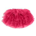 thumbnail image 6 of JUMEYU Tutu Skirt for Baby Girl Girl's Layered Tutu Skirt Tulle Princess Sparkle Skirt for Little Girl 1T 2T (Hot Pink,1-2 Years), 6 of 9