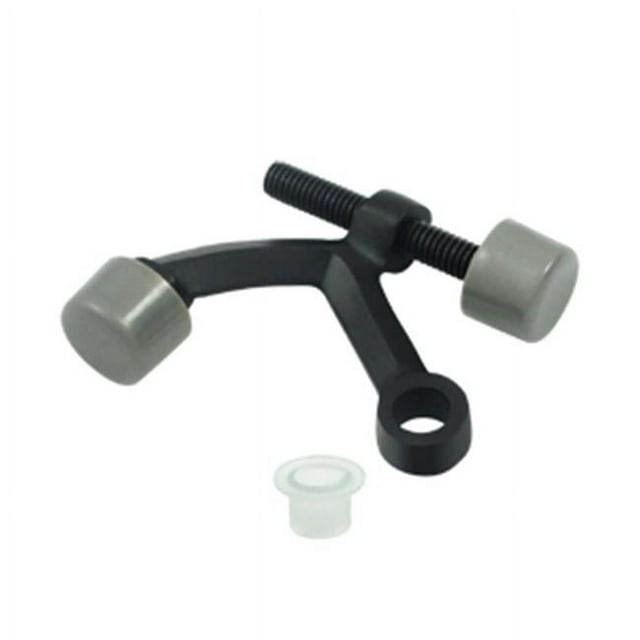 Deltana HP70U19 Hinge Mounted Pin Stop- Black - Solid