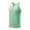 Green, variant on qelini Mens Tank Tops Baggy Vest Top Crewneck Sleeveless Shirt Vest Mesh Quick Dry Solid Color Cloths