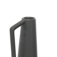 thumbnail image 5 of CosmoLiving by Cosmopolitan 17", 16", 16"H Black Ceramic Vase with Handles, Set of 3, 5 of 12
