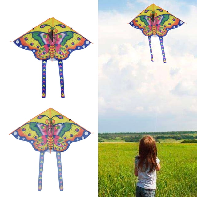 Cometa de mariposa, cometa de mariposa, cometa para niños, cometa de juguete, cometa para niños, cometa multifuncional
