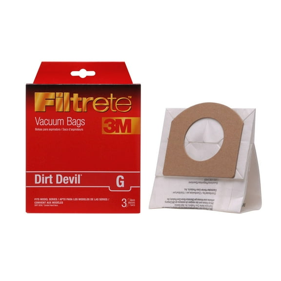 Filtrete 65704 Dirt Devil G Vacuum Bags (3-Pack)