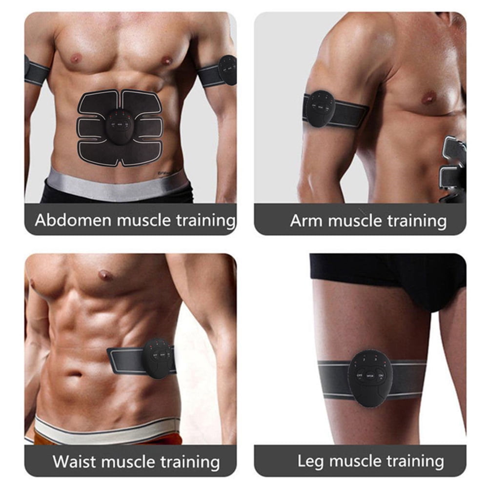 Muscle Toner Ab Trainer Rechargeble Abdominal Toning Belt 10 modes