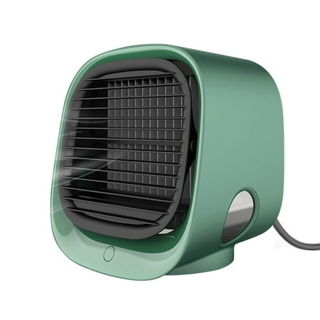 

WRXMIJNHGSA Clearance 2024 Personal Air Cooler Mini Portable Air Conditioning Fan Desktop Cooler 3 Speeds