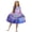 Axolotl Floral Cloud, variant on FKELYI Girls Crewneck Dress A-Line Tiered Swing Dress Purple Flower Bee Print Ruffle Long Sleeve Fall Sundress Midi Playwear for Party Birthday, 9-10 Y