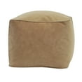 thumbnail image 3 of GOLD MEDAL® Ottoman, Microsuede, Medium 18", Cocoa, 3 of 9