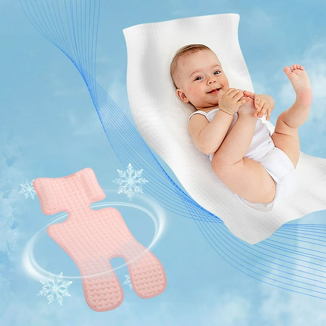 Alfombrilla refrescante para cochecito de bebé, cojín para asiento, alfombrilla refrescante, asiento seguro para bebé, silla de comedor, alfombrilla de hielo universal, alfombrillas refrescantes