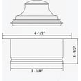 thumbnail image 2 of Ruvati Garbage Disposal Flange for Kitchen Sinks Copper Tone Stainless Steel, 2 of 7