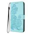 thumbnail image 6 of Allytech Slim Wallet Case for Samsung Galaxy S23 Ultra, [Embossed Pattern PU Leather] [ Card Slots & Cash Pocket & Magnetic Clasp], Kickstand Shockproof Anti-Scratch Protective Fashion Case, Lightblue, 6 of 6