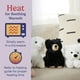 thumbnail image 4 of Animal de peluche Warmies Black Bear, apto para microondas y pesado, 4 of 6