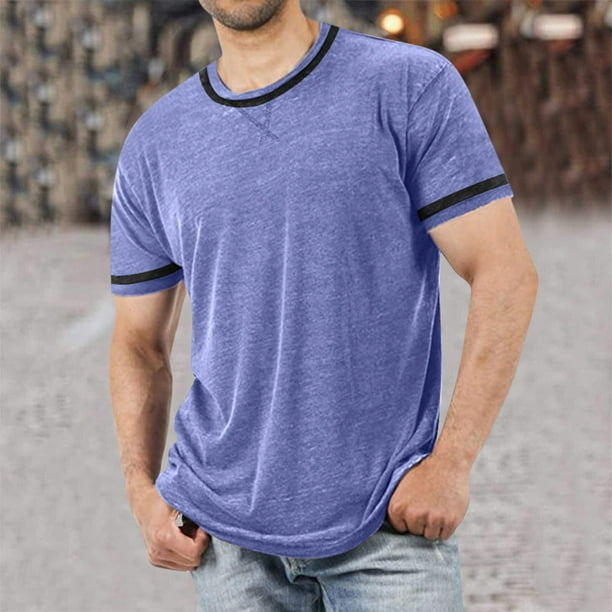 PEASKJP Men's Short-Sleeve T-Shirt UPF 50+ UV Quick Dry Cooling