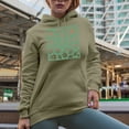 thumbnail image 2 of Find Joy in the Little Things, Flowers Art Merch Gift, Sand Hooded Sweatshirt or Hoodie, Large, 2 of 5