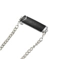thumbnail image 1 of Alloy Mobile Phone Back Clip Portable Adjustable Travel Alloy Portable Adjustable Fashionable Removable Anti-lost Replacement Outing Chain Accessories Black Silver, 1 of 1