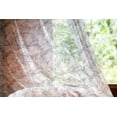 thumbnail image 2 of Grunge Tulle Curtains with Rod Pocket, Monochrome Line Art Style Leaves Natural Floral Pattern Sketchy Modern Design, Sheer Drape for Wedding Party 2 Panels, 7 Sizes, White Black Grey, by Ambesonne, 2 of 3