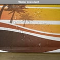thumbnail image 6 of Ambesonne Tropical Place Mats Set of 4, Beach Palm Trees Birds, Standard Size, Yellow Coral Brown, 6 of 6