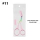 thumbnail image 1 of Fiudx Tijeras para Cejas, Recortador de Precisión de Acero Inoxidable, Mango Ergonómico Antideslizante, Diseño de Peine Protector, Perfectas para Dar Forma a Los Esfuerzos de Cuidado Personal, Regalo, 1 of 5