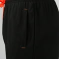 thumbnail image 3 of Vedolay Shorts for Mens Straight Drawstring Elastic Waist Fashion Shorts,Dark Blue M, 3 of 5