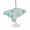 Teal Green, variant on Outdoor Tablecloth with Umbrella Hole for Patio/Picnic/Party, Teal Red Coastal Waterproof Table Cloth Rectangle Table Cover Washable, Beach Nautical Sea Turtle Coral Starfish Vintage (60"x 84")