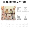 thumbnail image 5 of YANMS  Modern Decoration Throw Pillow Covers Retro Bird Flowers Throw Pillowcover Vintage Sofa Cushion Cover for Couch Double Print, 5 of 5