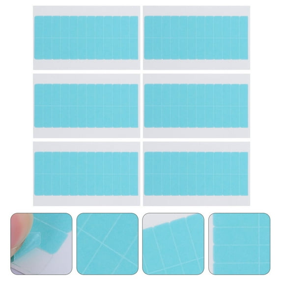 BESTYASH 72Pcs Double Sided Replacement Tape for Hair Extensions Strong Hold Safe Adhesive Strips