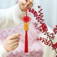 thumbnail image 6 of Aihimol 4-piece Set of New Year Decorations Dragon Red Hanging Tassels Feng Shui Ornaments Chinese Knot Decoration to Attract Wealth Chinese Knot, 6 of 7