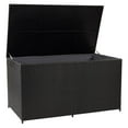 thumbnail image 4 of CorLiving Parksville Patio Black Wicker / Rattan Storage Box, 4 of 10