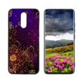 thumbnail image 1 of Purplish-Gold-Floral-Dark-Grunge-4 Phone Case, Degined for LG K40 Case Men Women, Flexible Silicone Shockproof Case for LG K40, 1 of 1