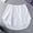 White, variant on Shirt Extender for Women Adjustable Layering Fake Top Lower Sweep Shirt Half Length Mini Shirts Half Slips Layering