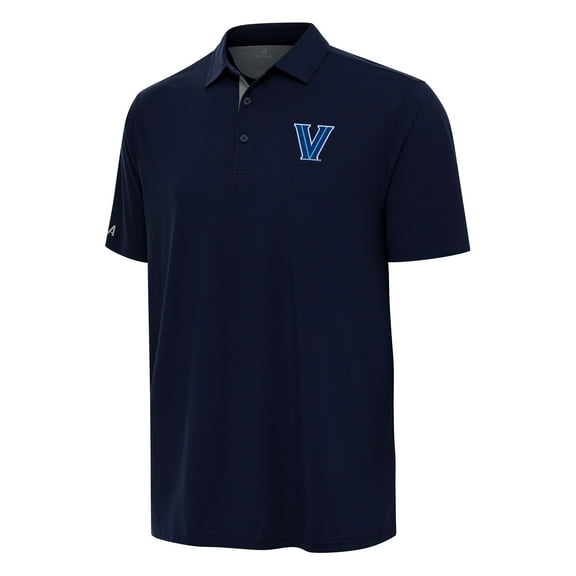 Men's Antigua Navy/Gray Villanova Wildcats Era Polo