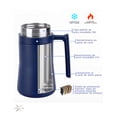 thumbnail image 2 of Termo Acero Inoxidable Portátil Térmico Taza De Café 480ml, 2 of 5