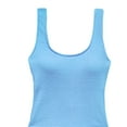 thumbnail image 4 of Traje de baño sexy para mujer, sin espalda, cuello alto, tanga, trajes de baño para mujer Azul, 4 of 4