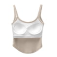 thumbnail image 5 of Levmjia Women Sports Cami Top Soft Breathable Solid Color Removable Chest Pads Adjustable Thin Straps Slim Fit Yoga Fitness Daily Summer Outdoor Outfits, 5 of 9