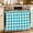 Turquoise, variant on Turquoise Checkered Oven Skirt Curtain 32"Wx24"L, Waterproof Ruffled Stove Cover Skirt with 8 Ribbon Ties, Farmhouse Buffalo Plaid Decorative Oven Door Curtains Drapes for Kitchen Cabinet Storage
