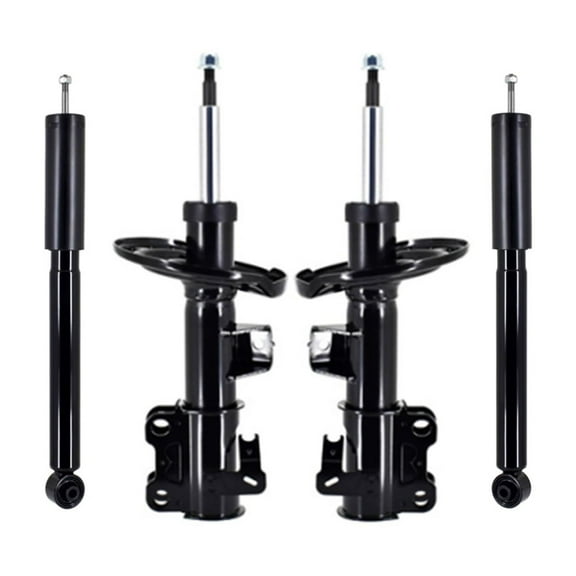 Set 4 Front Suspension Strut Assembly-Rear Shock For 2013-2018 Cadillac Ats AWD