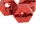 thumbnail image 3 of 14mm Wheel Hex Hub Kit Aluminum Alloy Universal Upgrade Wheel Hex Adapter for Senton 1/10 Car Red, 3 of 8