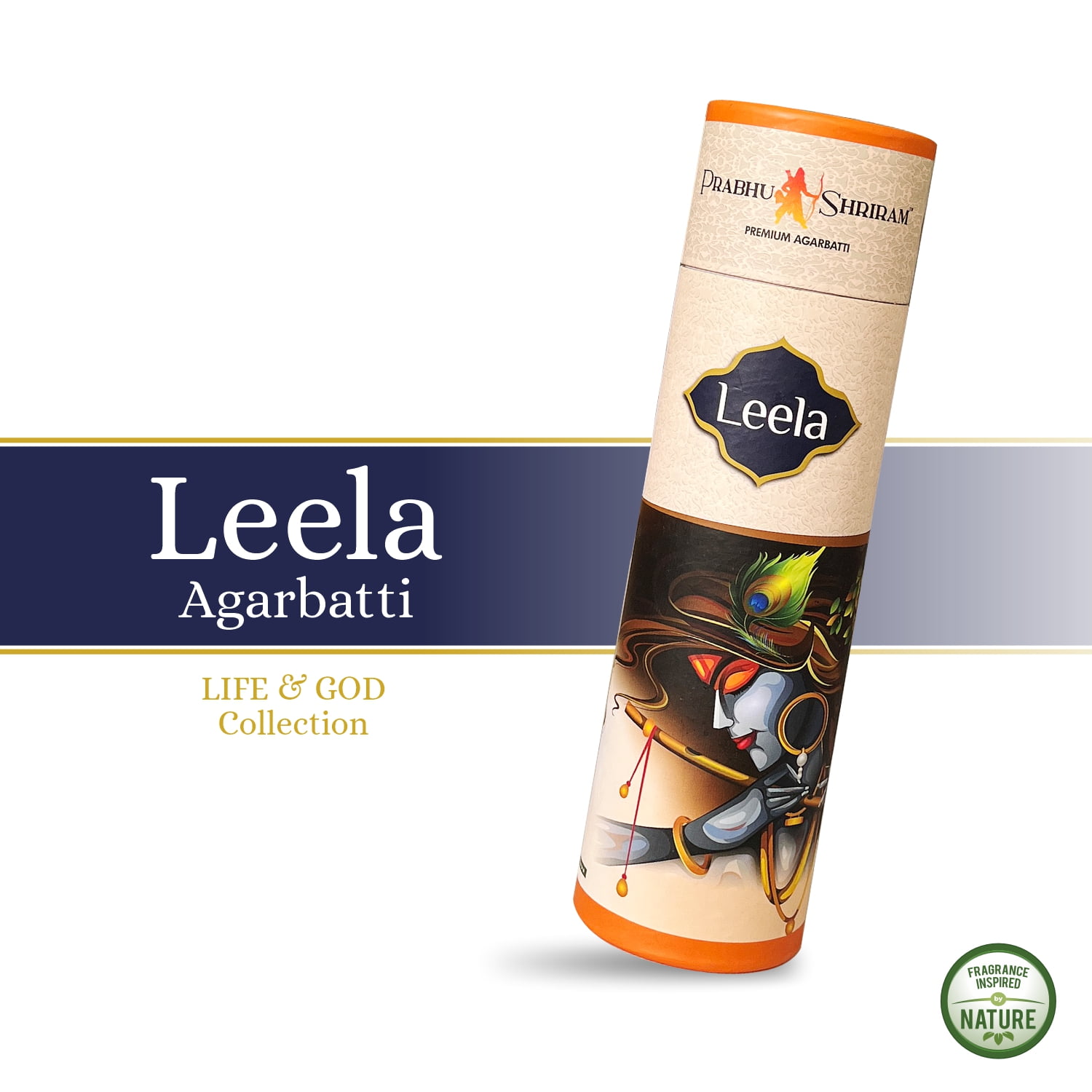 JPSR Prabhu Shriram Life & God Collection Leela Luxury Incense Sticks