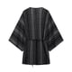 thumbnail image 4 of HH TRAF Blusa elegante de manga larga con tirantes y cuello en V de longitud media con bordado a rayas retro para mujer, 4 of 5