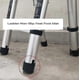 thumbnail image 2 of Telescoping Ladder Non Slip Feet Rubber Replacement Step Ladder Feet Foot Mat/shoe Kit/foot Pads/for Extension Wuqx, 2 of 4